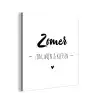 Zomer, zon, wijn & kletsen - Quotes - Tekst - Wijn - Zomer aluminium wit klein -3d
