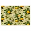 Citroen - Groen - Bloesem Placemat vinyl groot 368 -zzsfeer1_Kitchenyeah-website