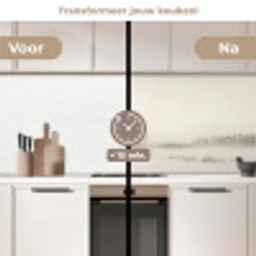 Boom - Mist - Sneeuw - Winter - Minimalistisch keuken achterwand 2 middel -voor-na2_NL