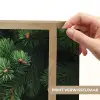 Sparrentakken - Knoppen - Naalden - Groen Light Box met batterij (Wandlamp) middel -USP_websiteprintNL