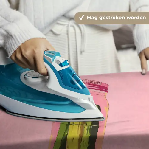 Augurken - Pot - Schaduw - Roze Wandkleed katoen klein -sfeer9