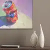 Frisdrank - Blik - Paars PET vilt klein -sfeer6_closeup