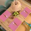Hoorntje - Schepijs - Roze Placemat vinyl groot -zzsfeer5_Kitchenyeah-website