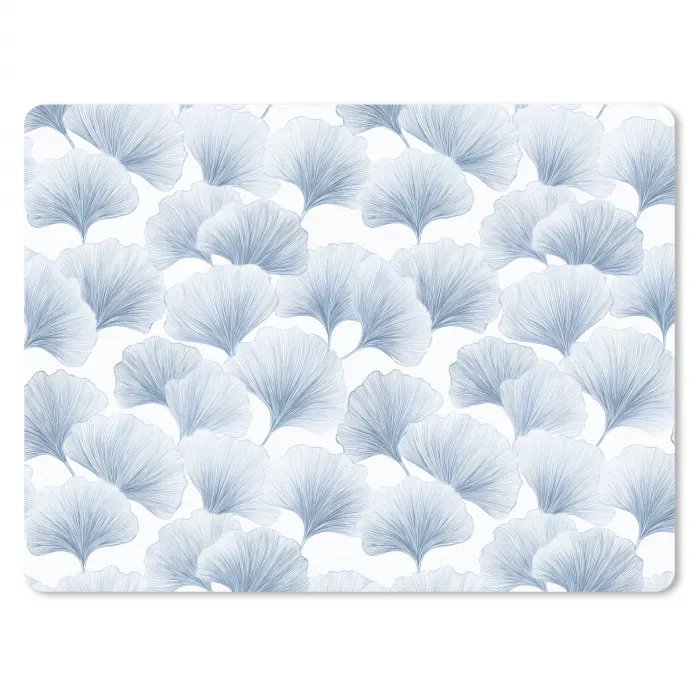 Waaier - Modern - Blauw muismat rubber klein 262 -3d