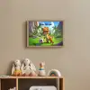 Dino - Voetbal - Groen Light Box met batterij (Wandlamp kind) middel -sfeer2_kind