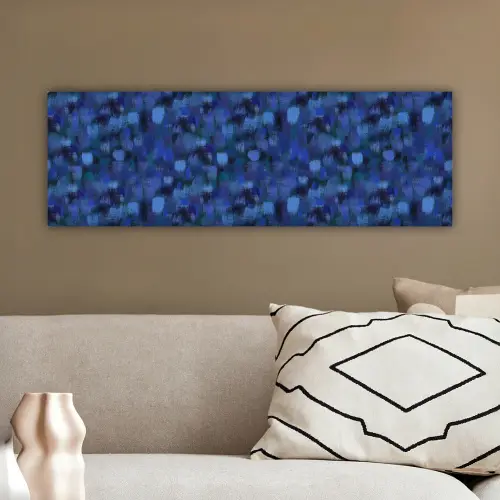 Vloeiend - Verfstrepen - Kleuren canvas 2cm klein 828 -sfeer3