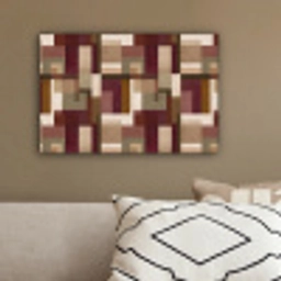 Modern - Geometrie - Kleurrijk canvas 2cm klein 34 -sfeer3