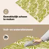 Palmblad - Patroon - Groen Inductie beschemer met haakjes klein 777 -ky-schoon-nl