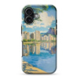 Berg - Skyline - Strand - Water Toughcase MagSafe Apple iPhone 17 klein -3d