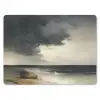 Kust - Golven - Rots - Storm muismat rubber klein -3d
