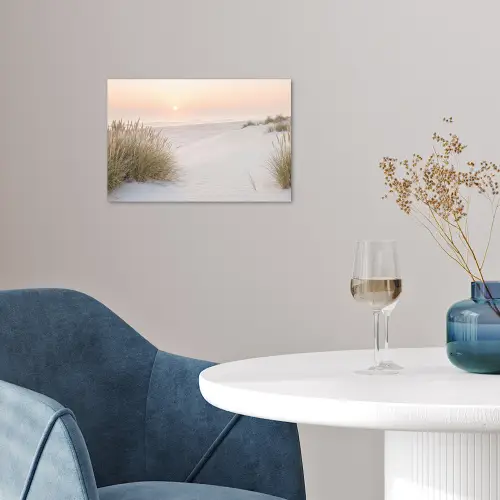 Horizon - Duinlandschap - Zand poster papier klein -sfeer3