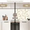 Modern - Abstract - Beige keuken achterwand 2 middel 871 -voor-na2_NL