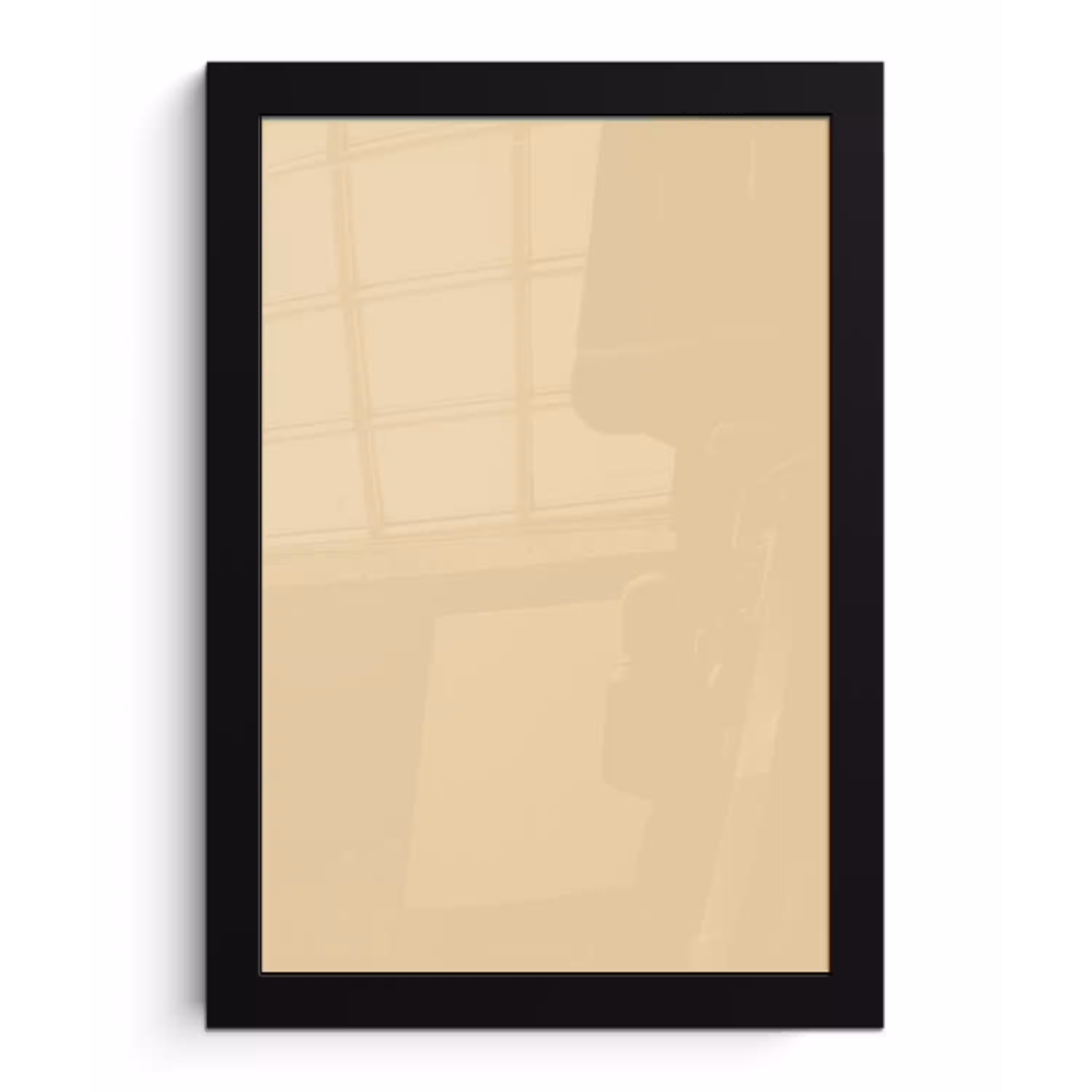Desert - Sand - Nude fotolijst zwart zonder passe partout klein 224 -3d