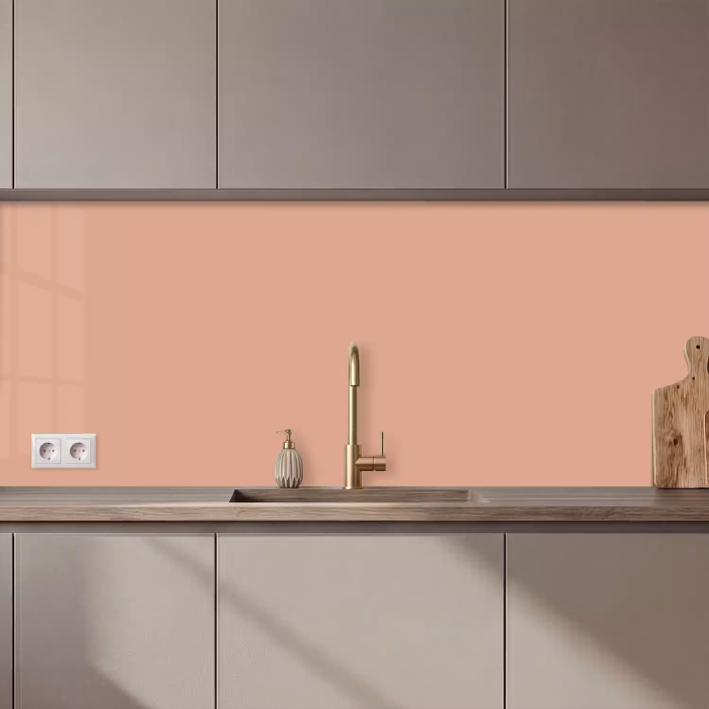 Dusty - Rose - Roze keuken achterwand 2 middel 871 zz_3dshopping
