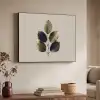 Beukenbladeren - Bruin - Groen - neutraal Textielframe - compleet frame klein -sfeer3