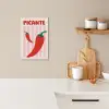 Pittig - Pepers - Rood KitchenYeah - Keuken - Canvas klein -sfeer1