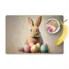 Paashaas - Pastel - Eieren Placemat vinyl groot -zzzproduct_Kitchenyeah-website