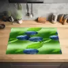 Bosbessen - Paars - Bladeren - Groen Inductie beschermer vinyl 3mm klein 276 -sfeer5