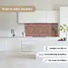 Geometrisch - Patroon - Rood keuken achterwand 2 middel 871 -sfeer4_NL
