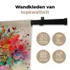 Levensboom - Natuur - Kleurrijk - Boom Wandkleed katoen middel -sfeer2