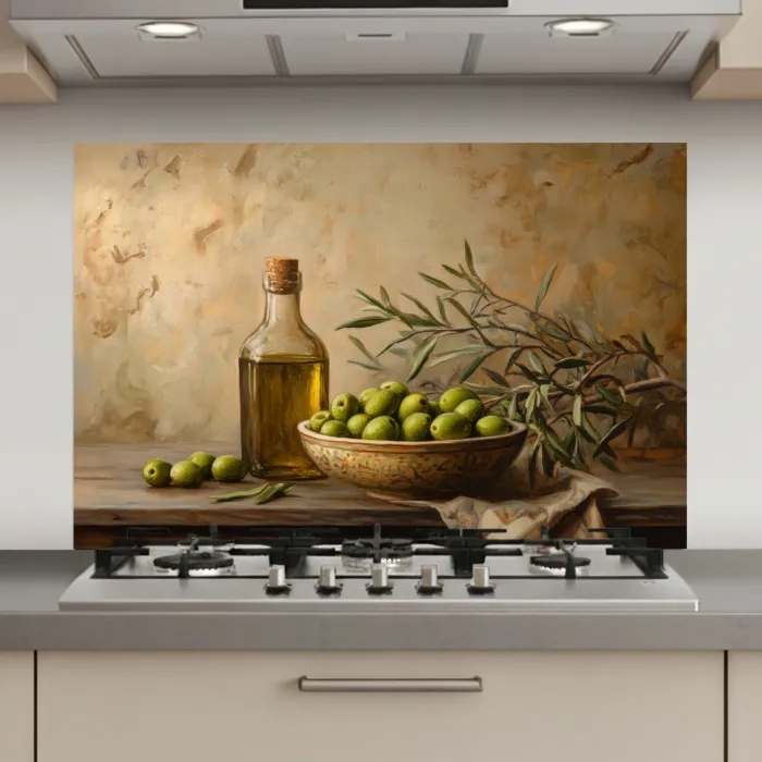 Olijven - Stilleven - Vintage keuken achterwand spatscherm klein -3d_website