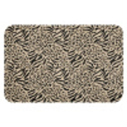 Giraf - Zebra - Motief - Bruin WCmat klein 1009 -3d
