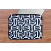 Abstract - Modern - Blauw laptophoes neopreen klein 279 -tafel