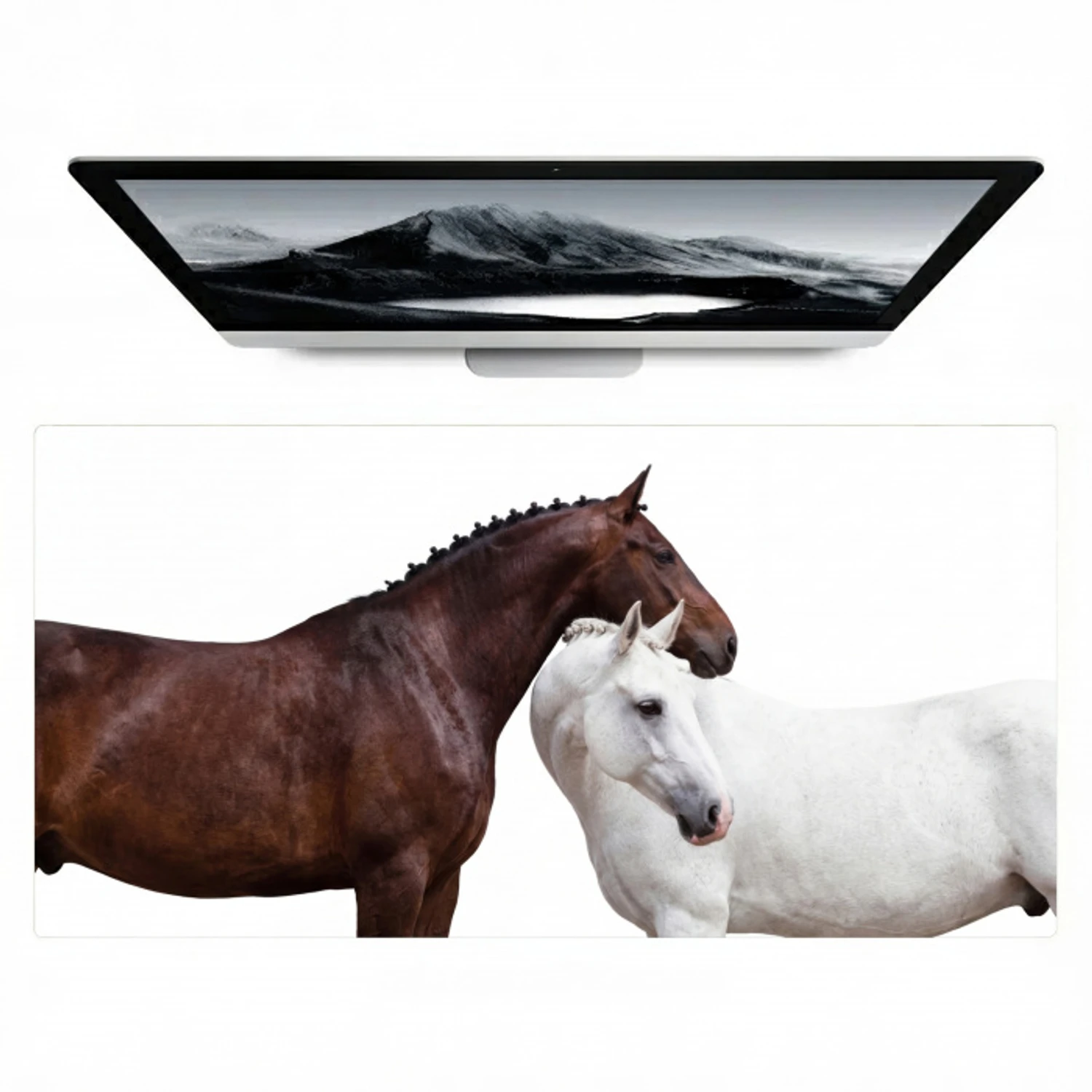 Paard - Modern - Balans Muismat XXL klein -zzz3d
