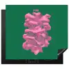 Abstract - Pink - Lijnen - Groen Inductie beschermer vinyl 3mm middel -3d