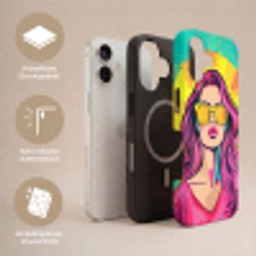Zonnebril - Vrouw - Zonnig - Geel Toughcase MagSafe Apple iPhone 17 klein -USP_Lagen_DE