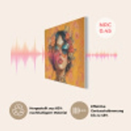 Vrouw - Bloemen - Aesthetic - Oranje PET vilt klein -USP_DE