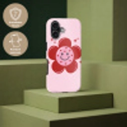 Bloem - Roze - Hartjes Toughcase MagSafe Apple iPhone 17 klein -USP_PrintM_DE
