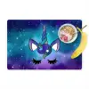 Eenhoorn - Sterrenhemel - Ster - Blauw Placemat vinyl groot -zzzproduct_Kitchenyeah-website