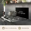 Quotes - Koken - Het geheime ingrediënt is altijd liefde! - Spreuken - Liefde keuken achterwand spatscherm klein -usp_NL