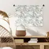 Boho - Jungle - Bloemen - Bladeren Wandkleed katoen klein -sfeer5