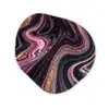 Marmerlook - Roze - Paars - Goud - Luxe - Marmer Wandcirkel Organisch Forex 3mm klein -3d