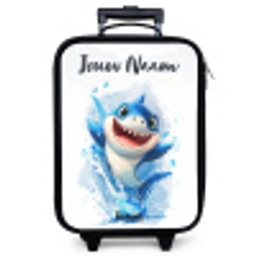 Haai - Tanden - Water Kinderkoffer - Zwart klein -zzz_website3d