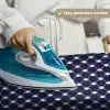 Oceaan - Schelp - Blauw - Wit Wandkleed katoen klein 269 -sfeer9