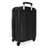 Strand met palmboom bij zonsondergang NBS - Handbagage koffer - Unisex middel -achterkant