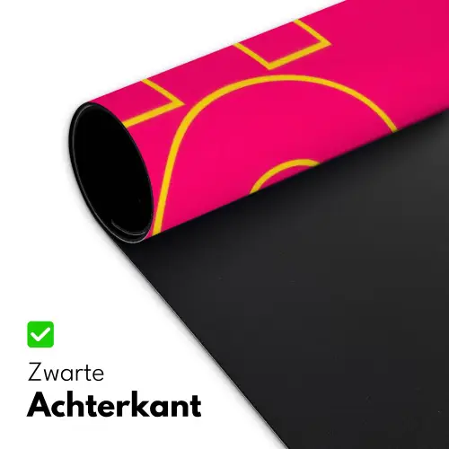 Minimalistisch - Roze - Dream big - Grafisch Muismat XXL klein -sfeer2