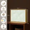 Groen - Marmer - Vloeiende aders Light Box met batterij (Wandlamp) middel 907 -USP_websiteoverzichtNL