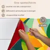 Abstract - Geel - Roze - Groen keuken achterwand spatscherm klein -spatscherm_NL