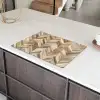 Zonnestraal in Hout Inductie beschermer vinyl 3mm klein -sfeer8