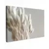 Pluimen - Beige - Minimalistisch canvas 2cm klein -z3d