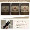 Kerstgnome - Konijntjes - Kleurrijk Light Box met batterij (Wandlamp) middel -USP_dimbaarNL