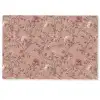 Botanisch - Bloemen - Roze Deurmat klein 898 -zkaufland3d