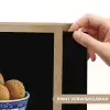 Delfts blauw - Bitterballen - Holland - Schaal Light Box met batterij (Wandlamp) middel -USP_websiteprintNL