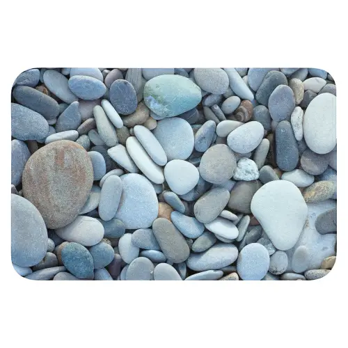Zen stenen - Natuur - Strand WCmat klein -3d