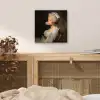 Vrouw - Barokjurk - Kauwgom aluminium wit klein -sfeer3