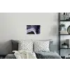 Marmer - Paars - Luxe - Marmerlook - Glitter Muursticker klein -slaapkamer